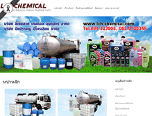 Tablet Screenshot of lch-chemical.com